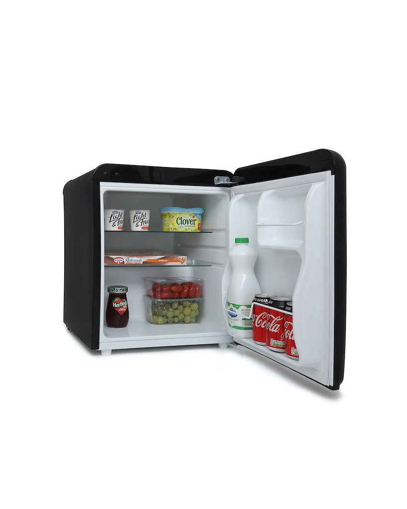 Montpellier MAB50K Table Top Retro Fridge - Black