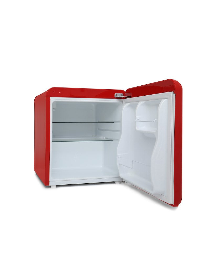 Montpellier MAB50R Table Top Retro Fridge - Red