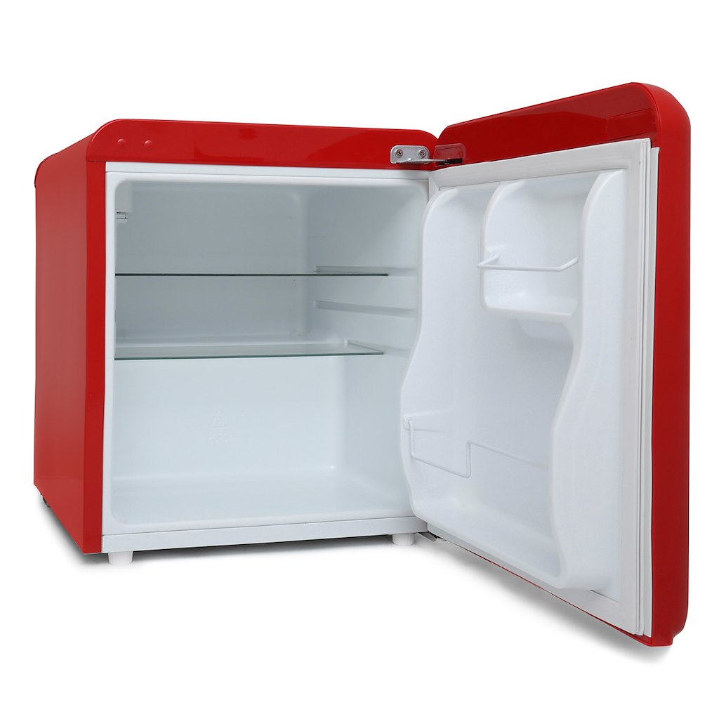 Montpellier MAB55R Table Top Retro Fridge in Red