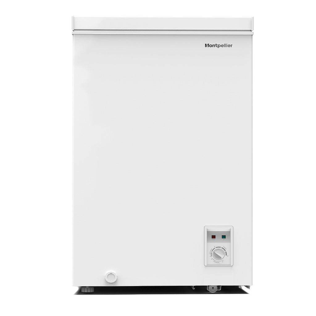 Montpellier MCF101W 99 Litre Chest Freezer in White