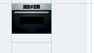 CMG656BS1, Built-in compact oven with microwave function