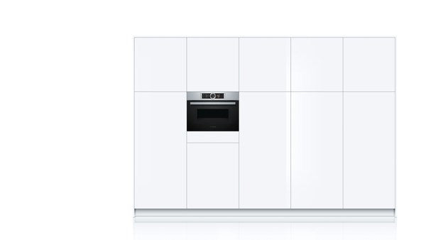 CMG656BS1, Built-in compact oven with microwave function