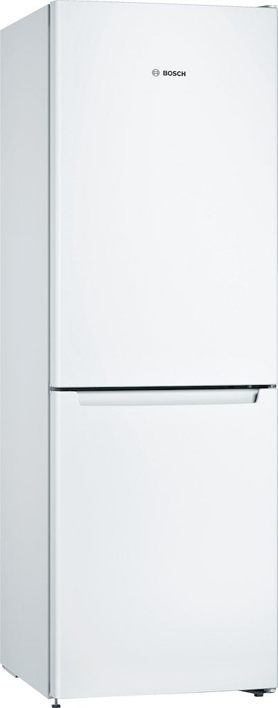 KGN33NWECG, Free-standing fridge-freezer with freezer at bottom