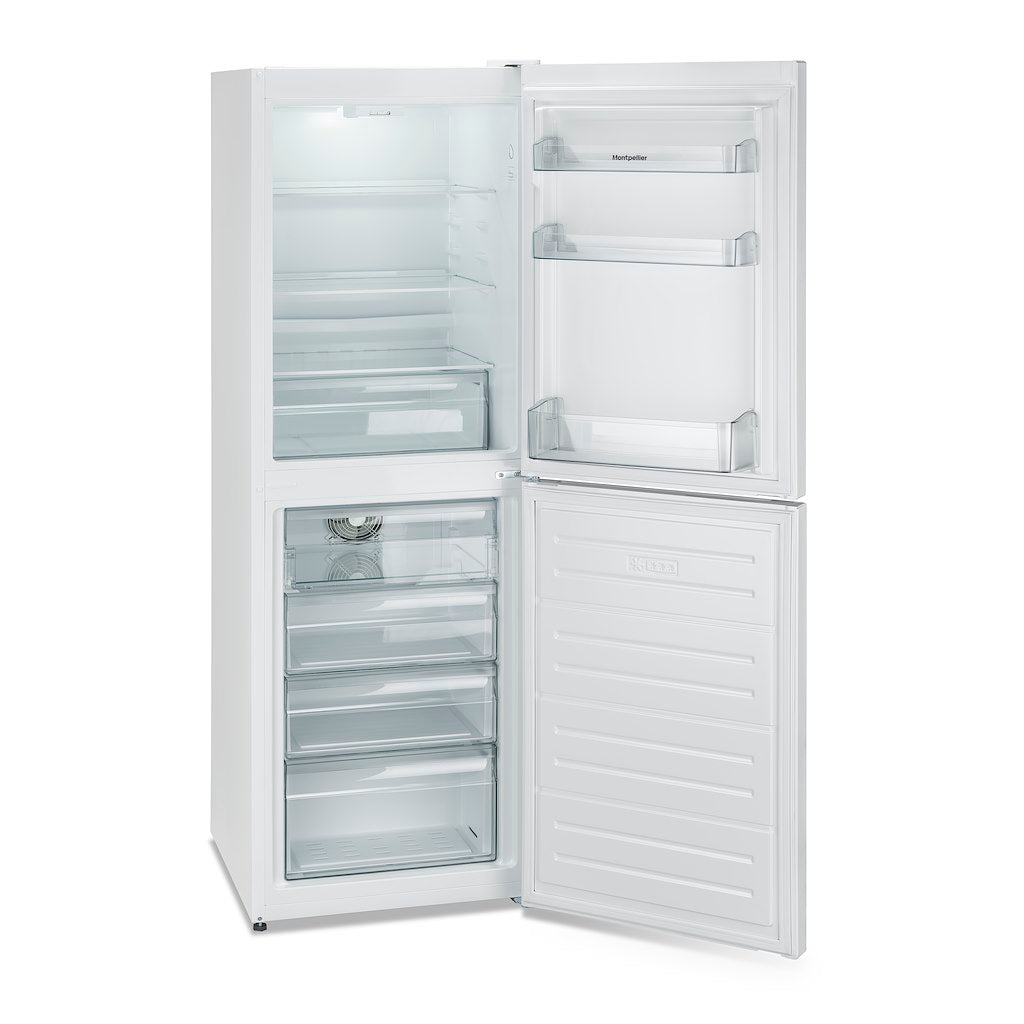 Montpellier MFF165W 50/50 Frost Free Fridge Freezer in White