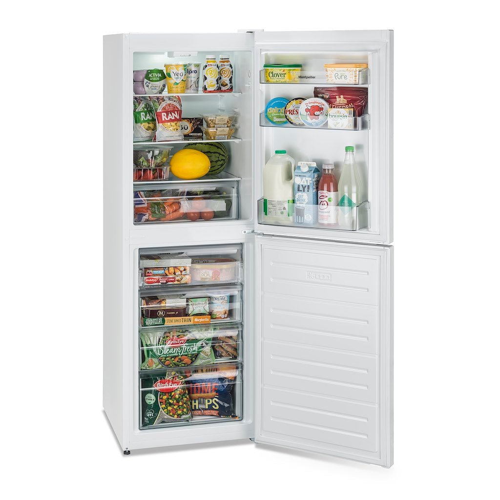 Montpellier MFF165W 50/50 Frost Free Fridge Freezer in White