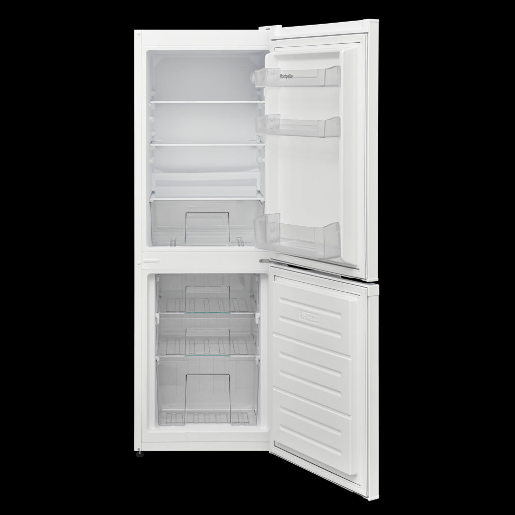 Montpellier MS145W Low Frost Fridge Freezer in White