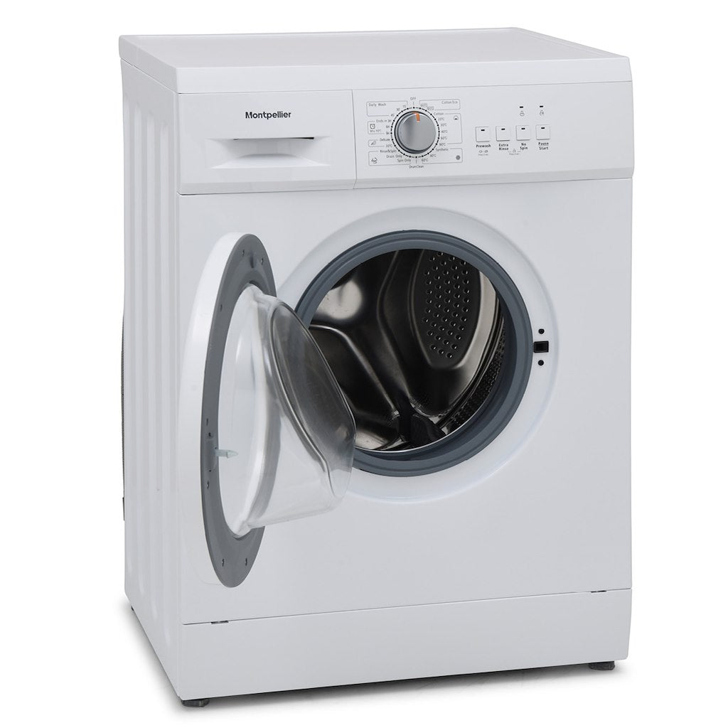Montpellier MW6105W 6kg 1000rpm Freestanding Washing Machine