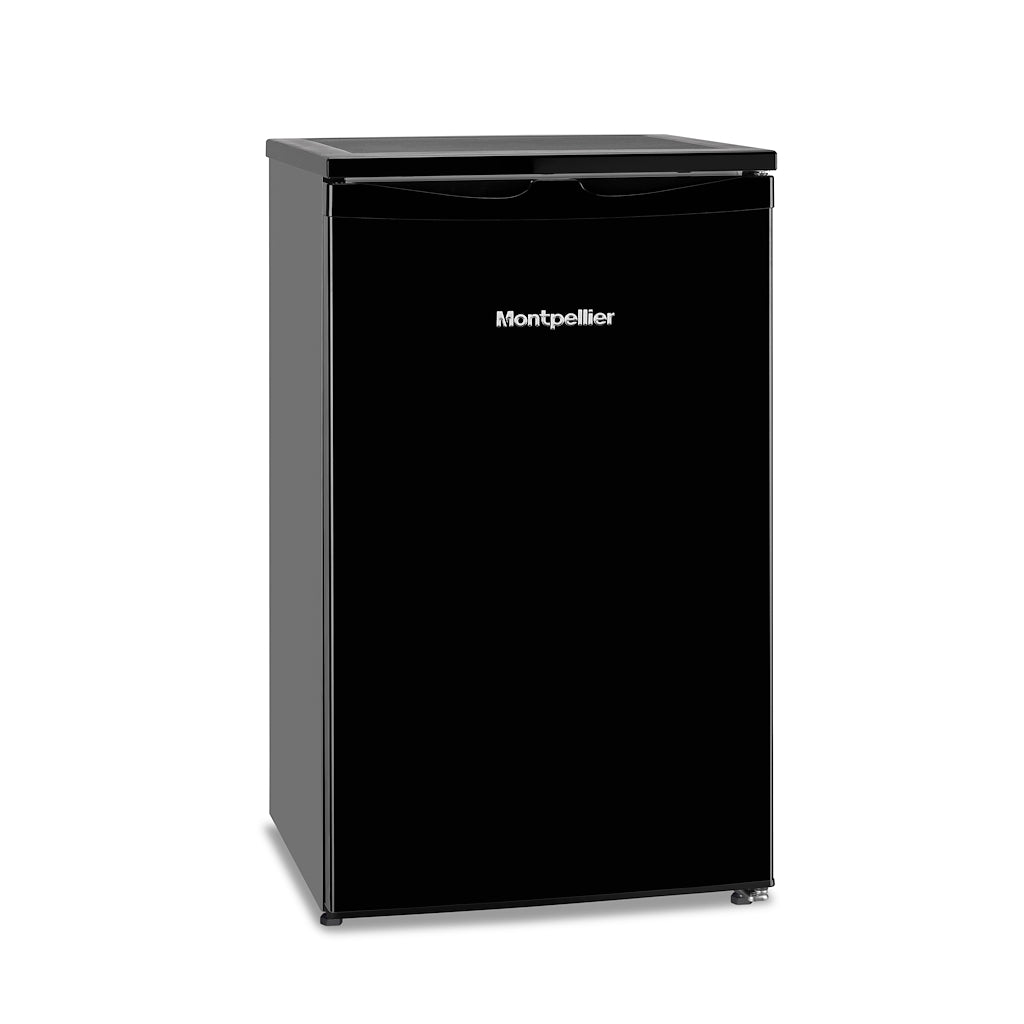 Montpellier MZF48BK Undercounter Freezer in Black