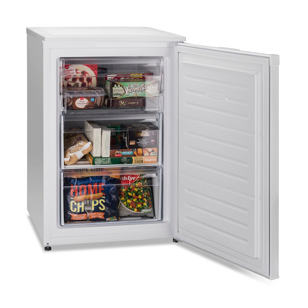Montpellier MZF54W Undercounter Freezer in White