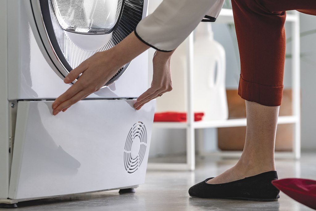 Hoover NDE H10A2TCE-80 H-Dry 500 10kg Heat Pump Tumble Dryer with Aquavision - A++ Energy Rated - White