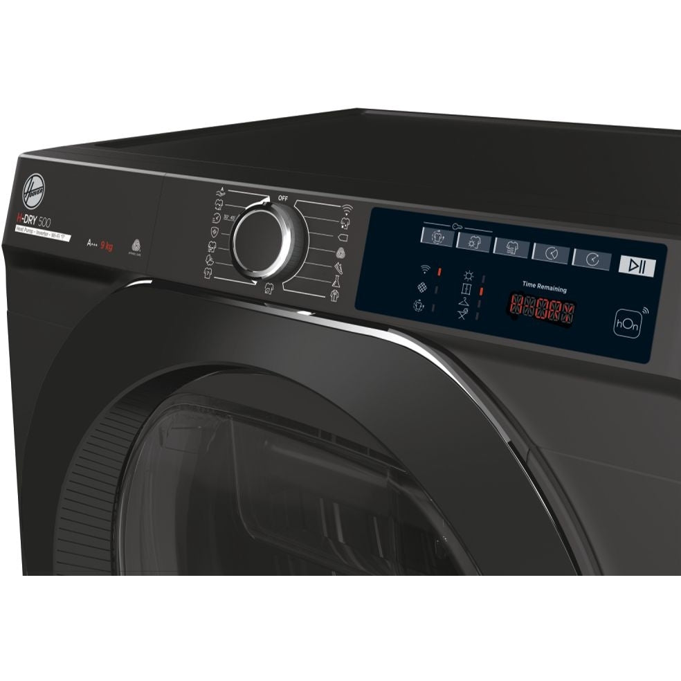 Hoover D-Dry 500 9kg Heat Pump Tumble Dryer with A+++ Energy Rating - graphite