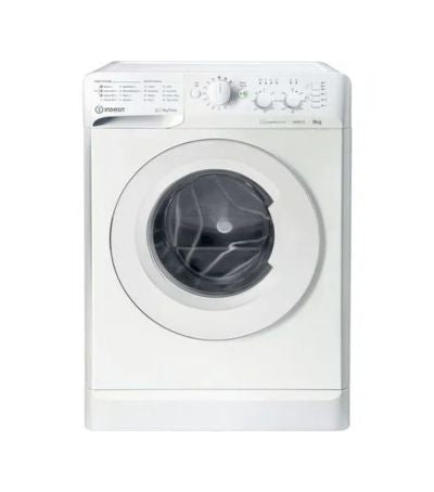 Indesit MyTime Washing Machine - White - 8kg - 1400rpm - B Rated - MTWC 81495 W UK