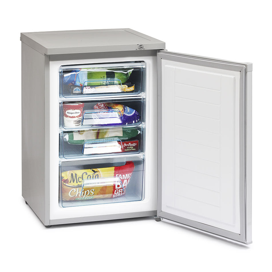 Iceking RHZ552ES Undercounter Freezer in Silver