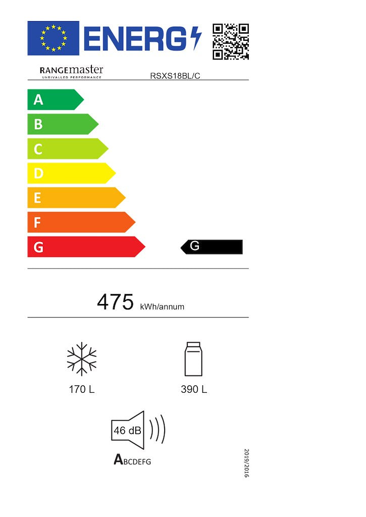 Rangemaster Rsxs18 Fridge Freezer