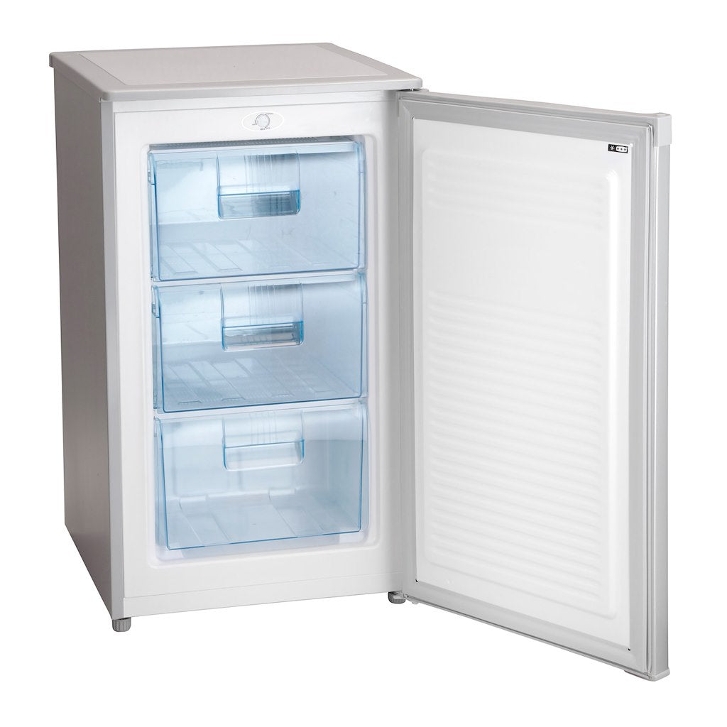 RZ83S.E UNDERCOUNTER FREEZER IN SILVER