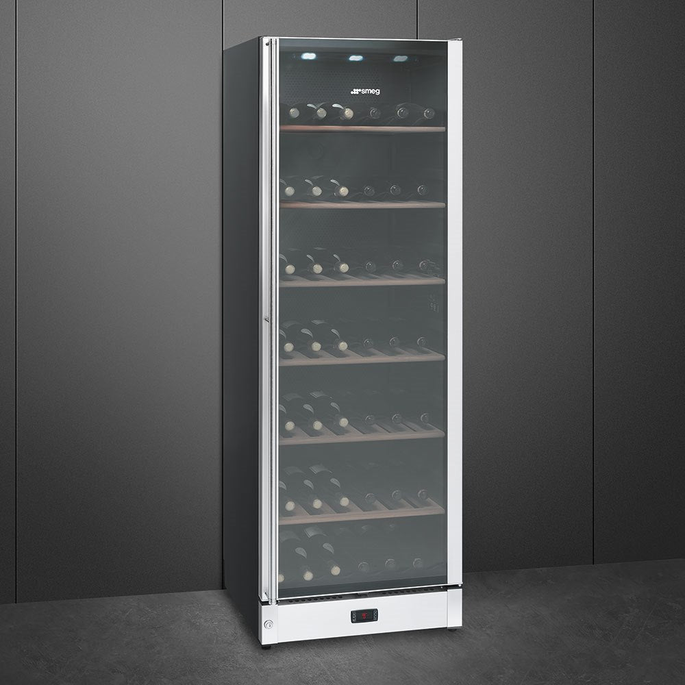 197 Bottle Wine cooler with Glass door, right, A class