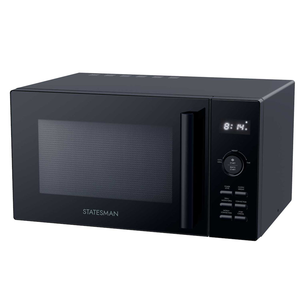 30L 900W Digital Combination Microwave Black
