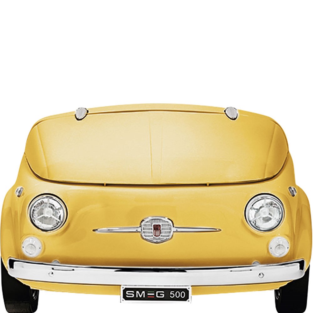 Smeg 500 Minibar, A+, Yellow