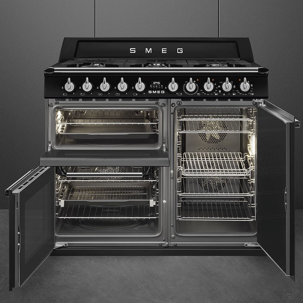 TR103BL CUC 6F 3FRN NR freestanding cooker, 100x60cm, black