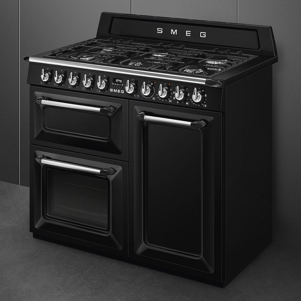 TR103BL CUC 6F 3FRN NR freestanding cooker, 100x60cm, black