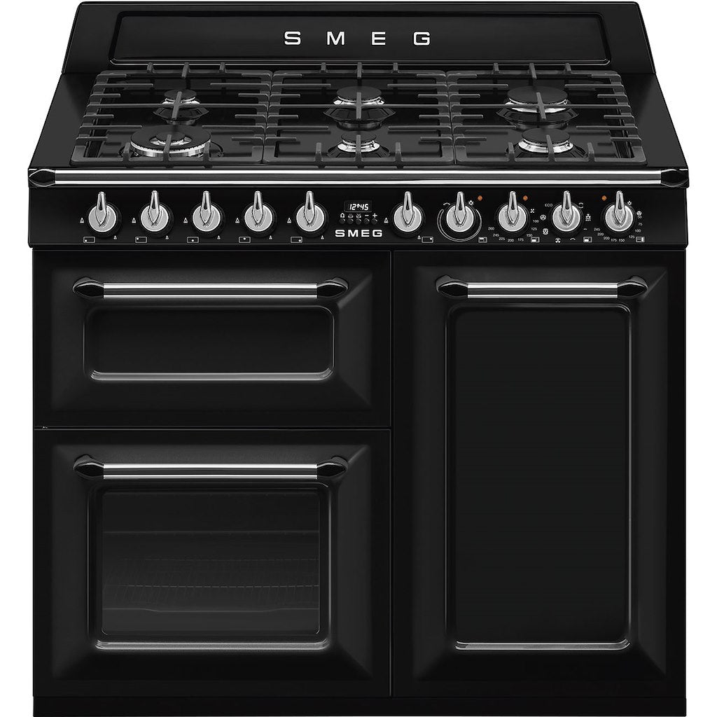 TR103BL CUC 6F 3FRN NR freestanding cooker, 100x60cm, black
