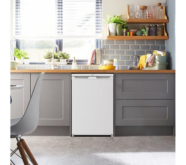 Beko UFS4584W Freestanding Undercounter Freezer - White