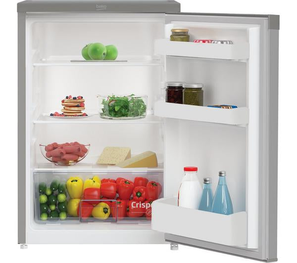 Beko UL4584S Freestanding Undercounter Larder Fridge - Silver