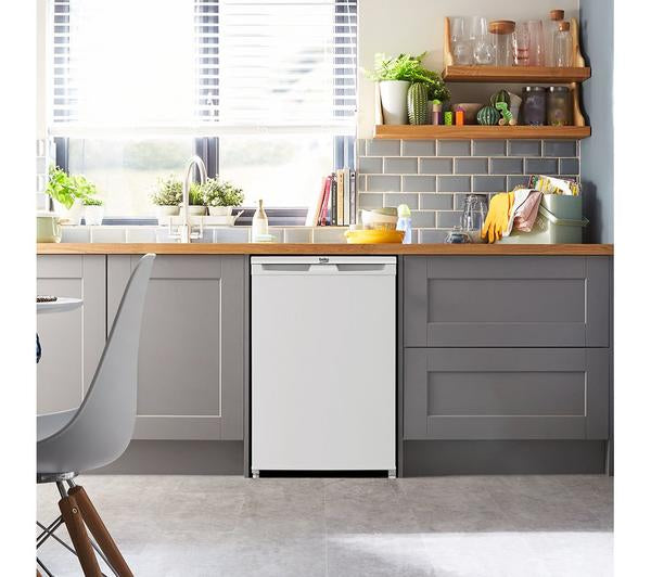 Beko UL4584W Freestanding Undercounter Fridge - White