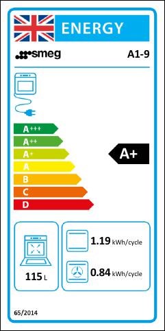 A1-9 CUC 6F 3V INOX freestanding cooker, 90x60cm, stainless steel