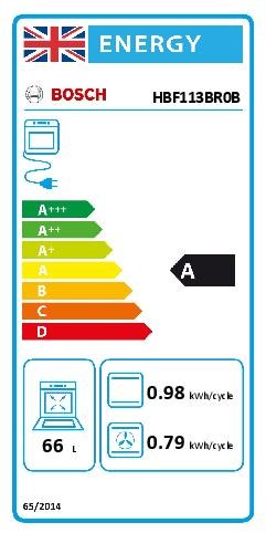 HBF113BR0B, Built-in oven
