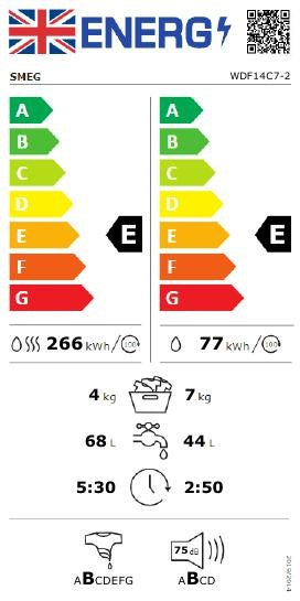 WD CUCINA series,7 kg,1400rpm, FS