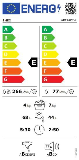 WD CUCINA series,7 kg,1400rpm, FS