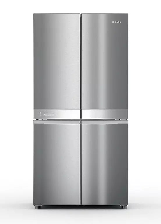 Hotpoint HQ9 B1L 1 Four Door Fridge Freezer - Stainless Steel