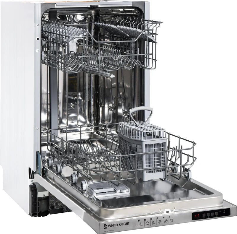 White Knight AT45BIDW Integrated 45cm Dishwasher