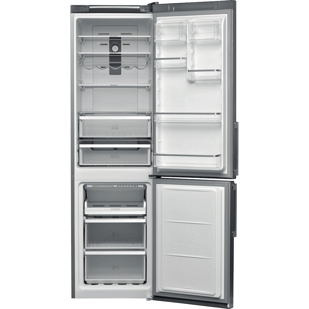 Hotpoint freestanding fridge freezer: frost free