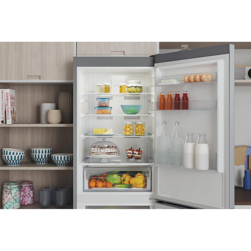 Freestanding fridge freezer: frost free - IBTNF 60182 S UK