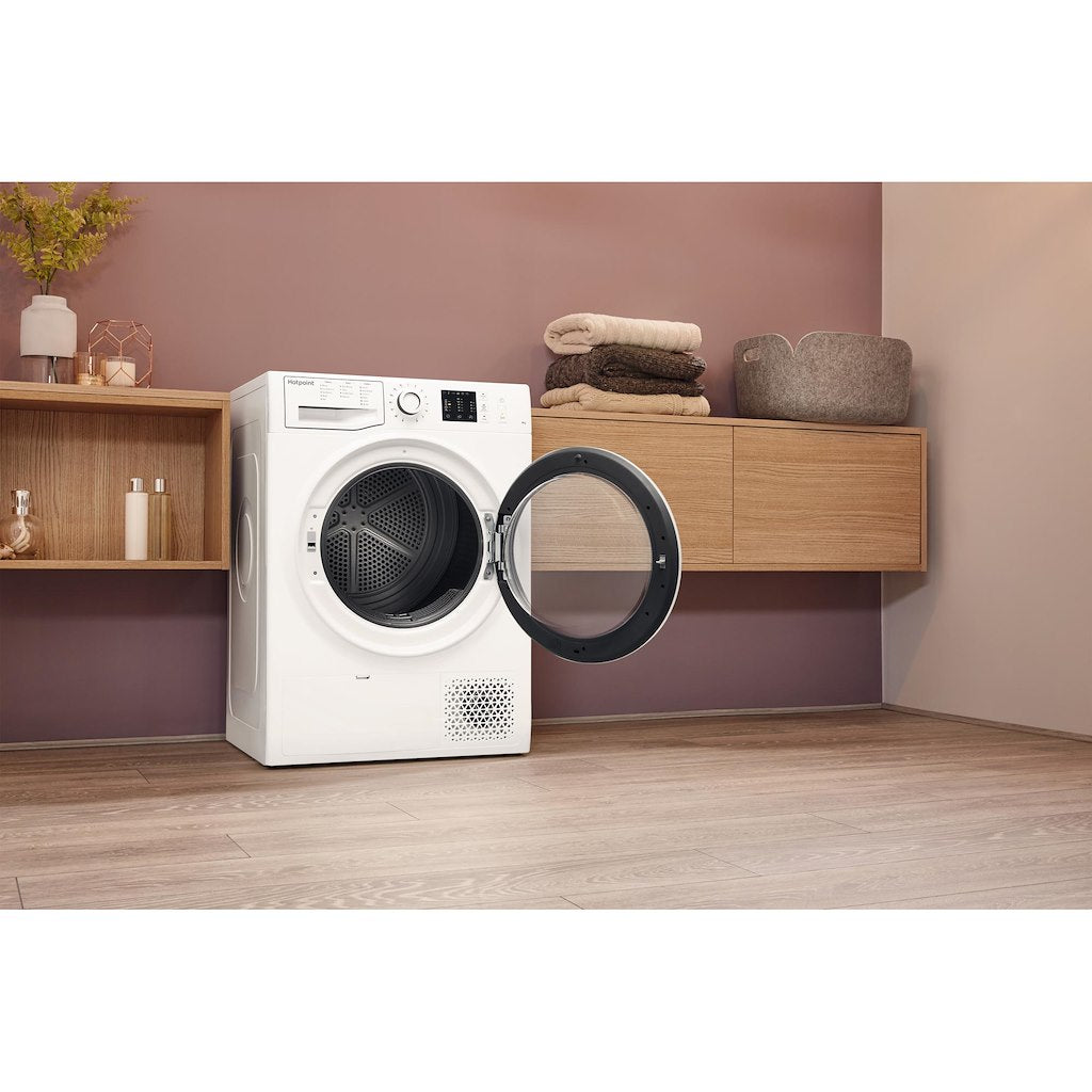 Hotpoint ActiveCare Heat Pump Tumble Dryer - White - 8kg - A+ Rated - NT M10 81WK UK