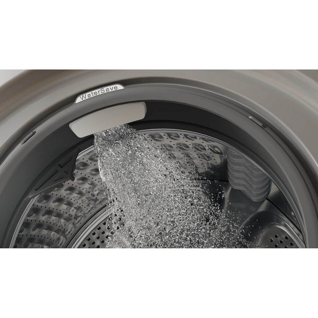 W809ADSSILENCEUK Whirlpool WASHING MACHINE 10KG - Gunmetal - A-30%