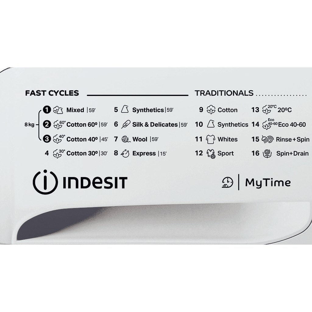 Indesit MTWA 81483 S UK Washing Machine - Silver