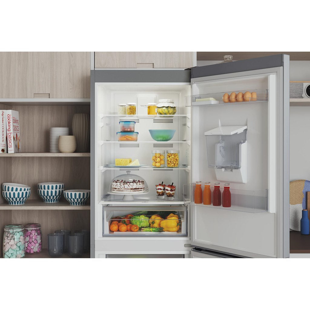 Freestanding fridge freezer: frost free - INFC8 50TI1 S AQUA 1