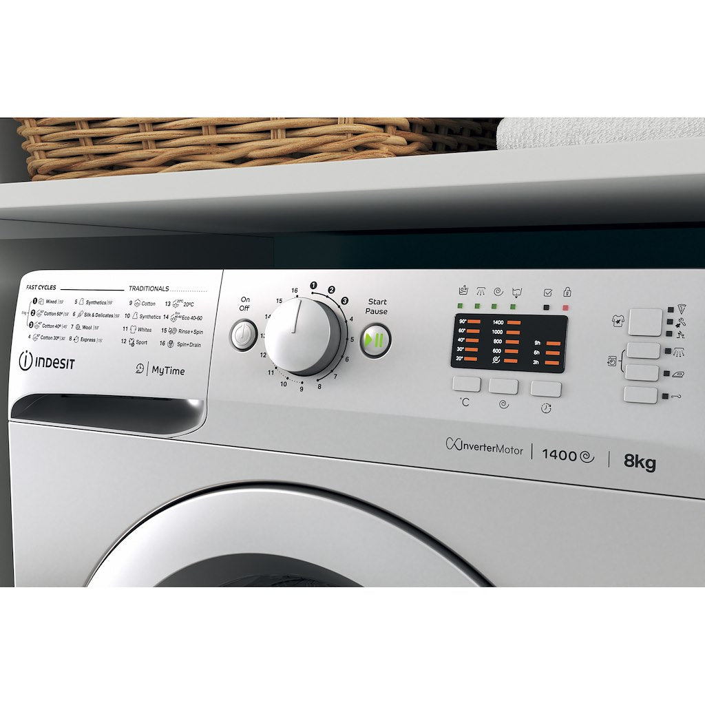 Indesit MTWA 81483 S UK Washing Machine - Silver
