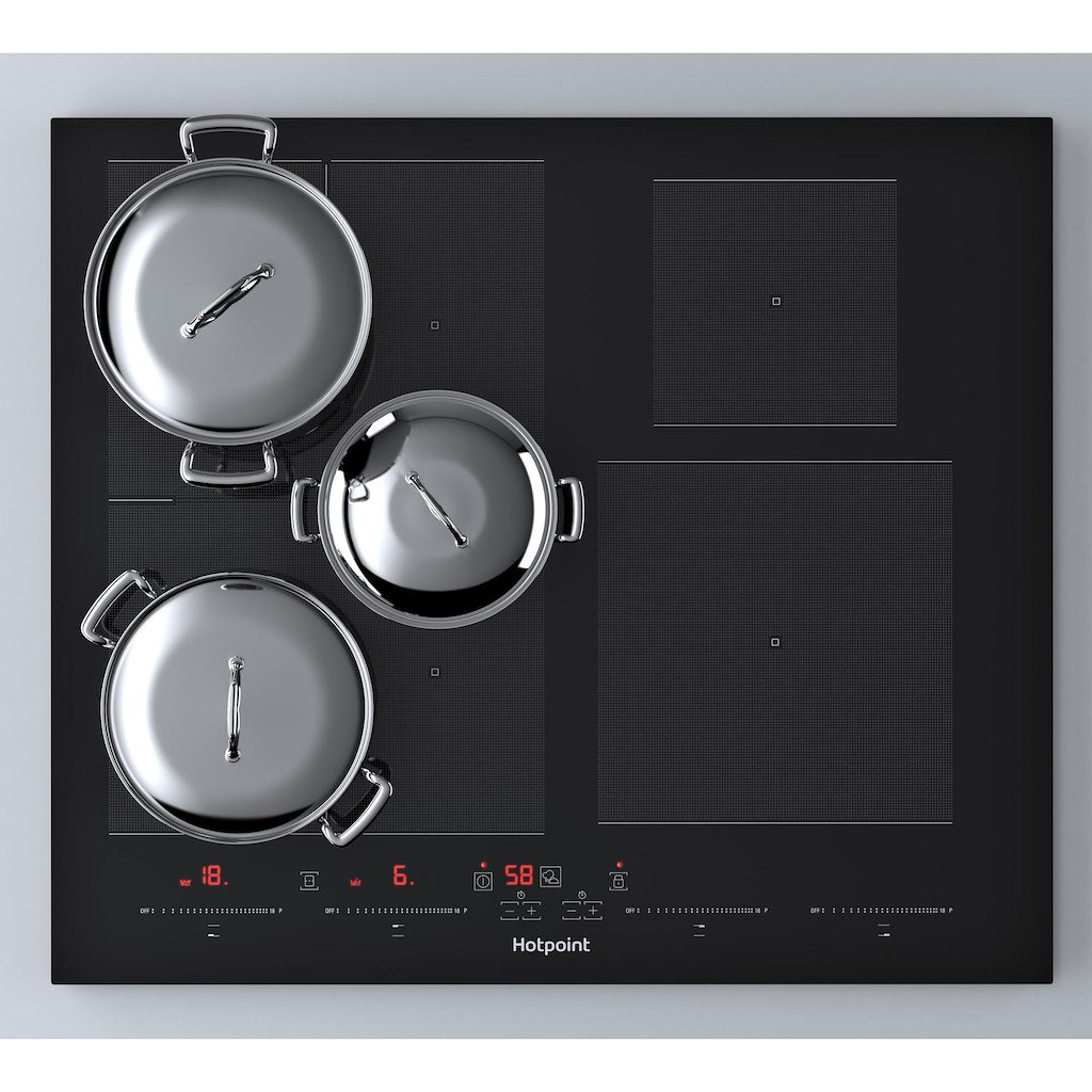 Hotpoint ActiveCook Induction Hob - Black - 65cm - ACO 654 NE