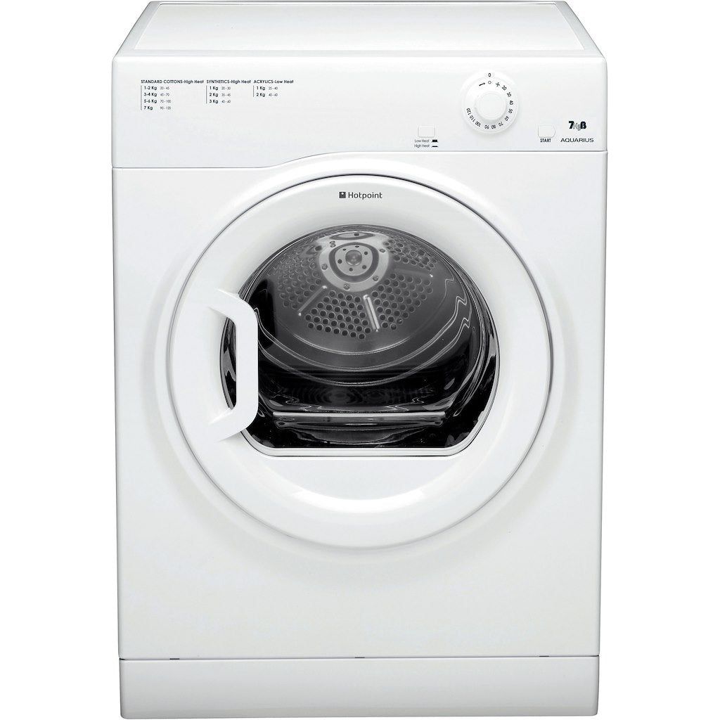 Hotpoint air-vented tumble dryer: freestanding, 7kg