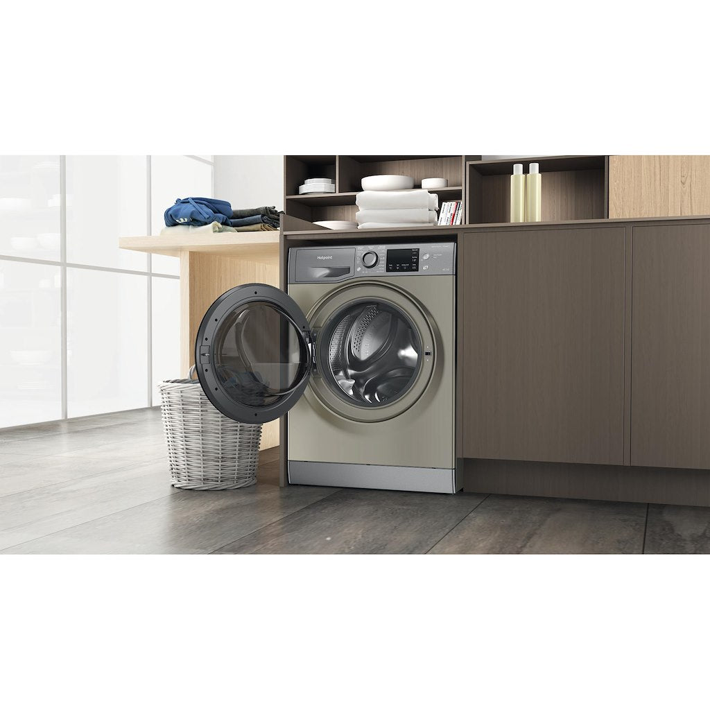Hotpoint NDB8635GKUK graphite 8+6kg washer dryer - freestanding