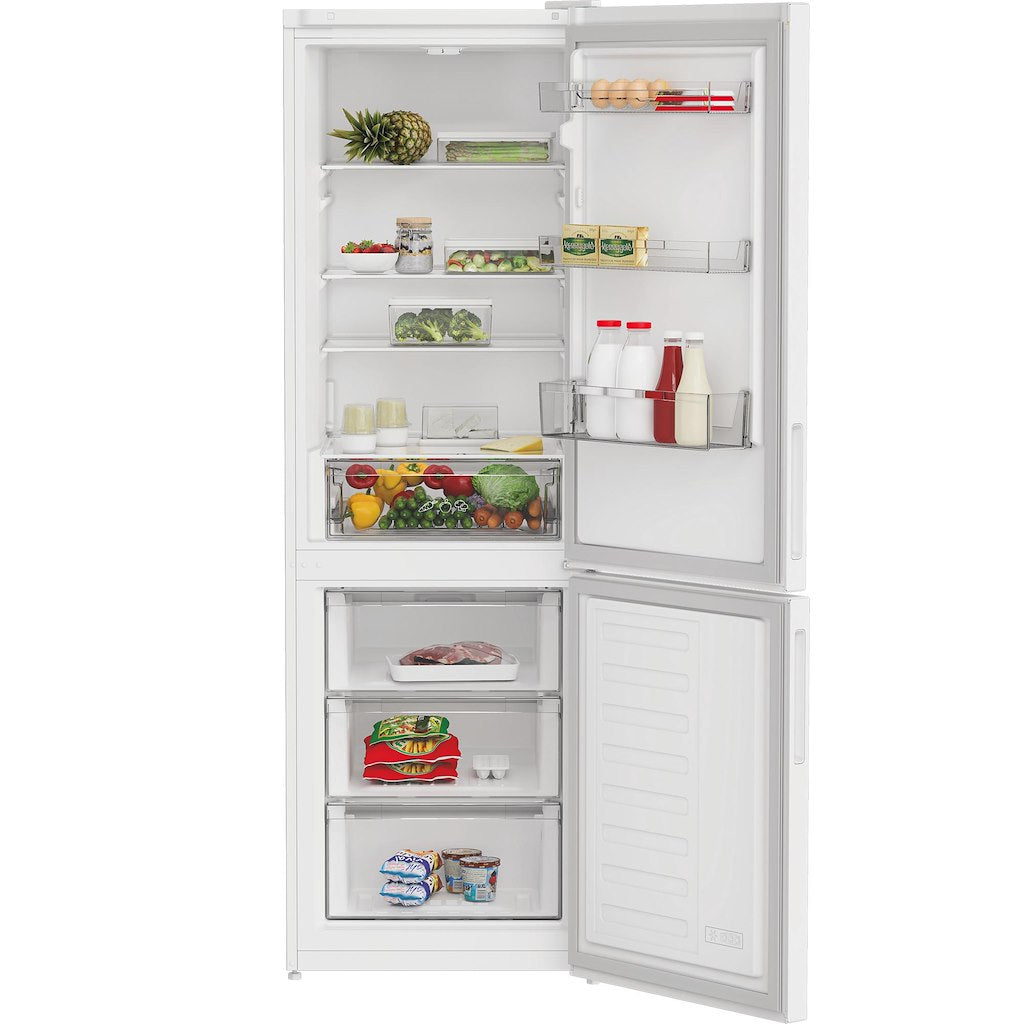 Low Frost 60/40  Fridge Freezer - White - 59.5CM - 343L