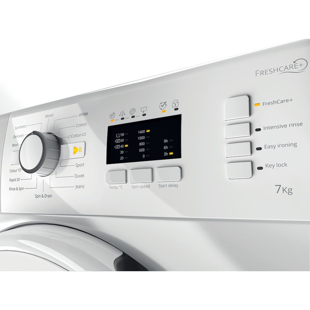 Whirlpool washing machine: 7kg - FWL71253W UK