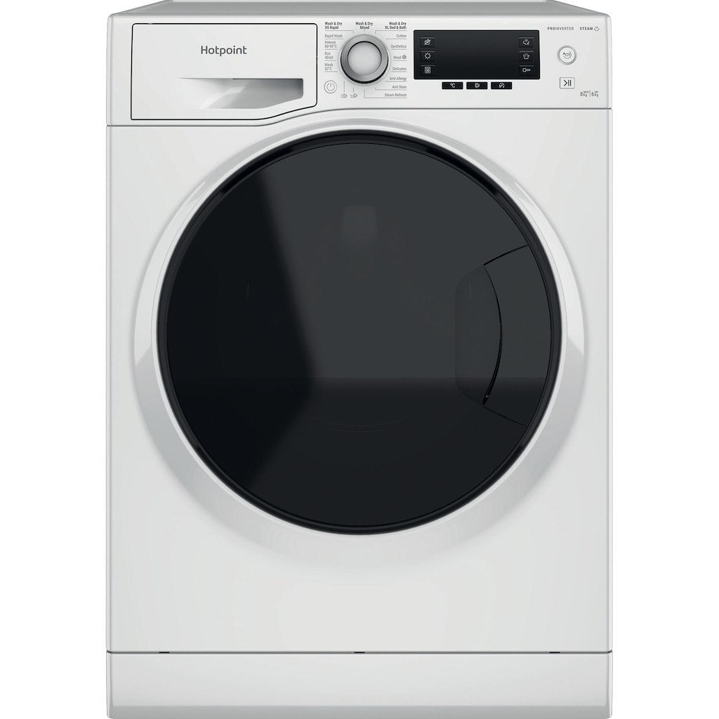 Hotpoint ActiveCare NDD8636DAUK 8+6KG White Freestanding Washer Dryer