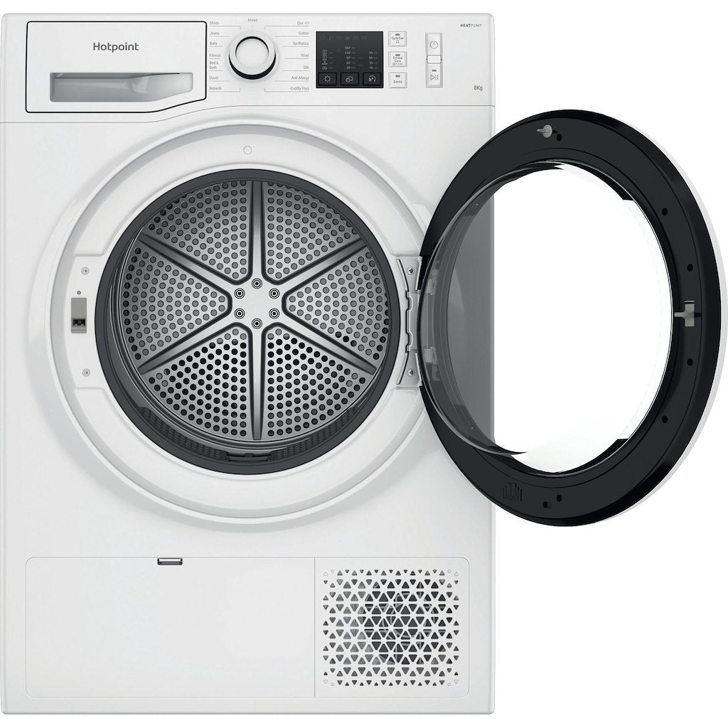 Hotpoint ActiveCare Heat Pump Tumble Dryer - White - 8kg - A+ Rated - NT M10 81WK UK