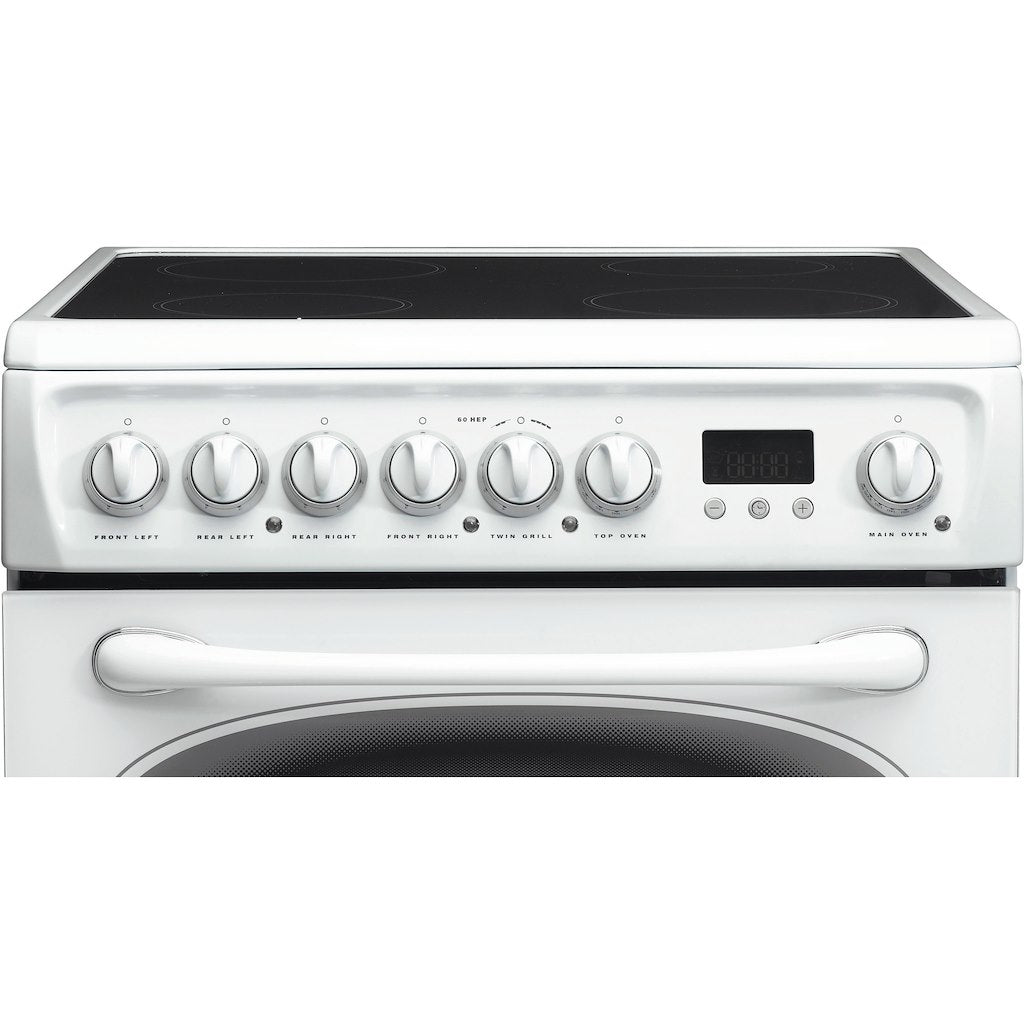 Hotpoint electric freestanding double cooker: 60cm