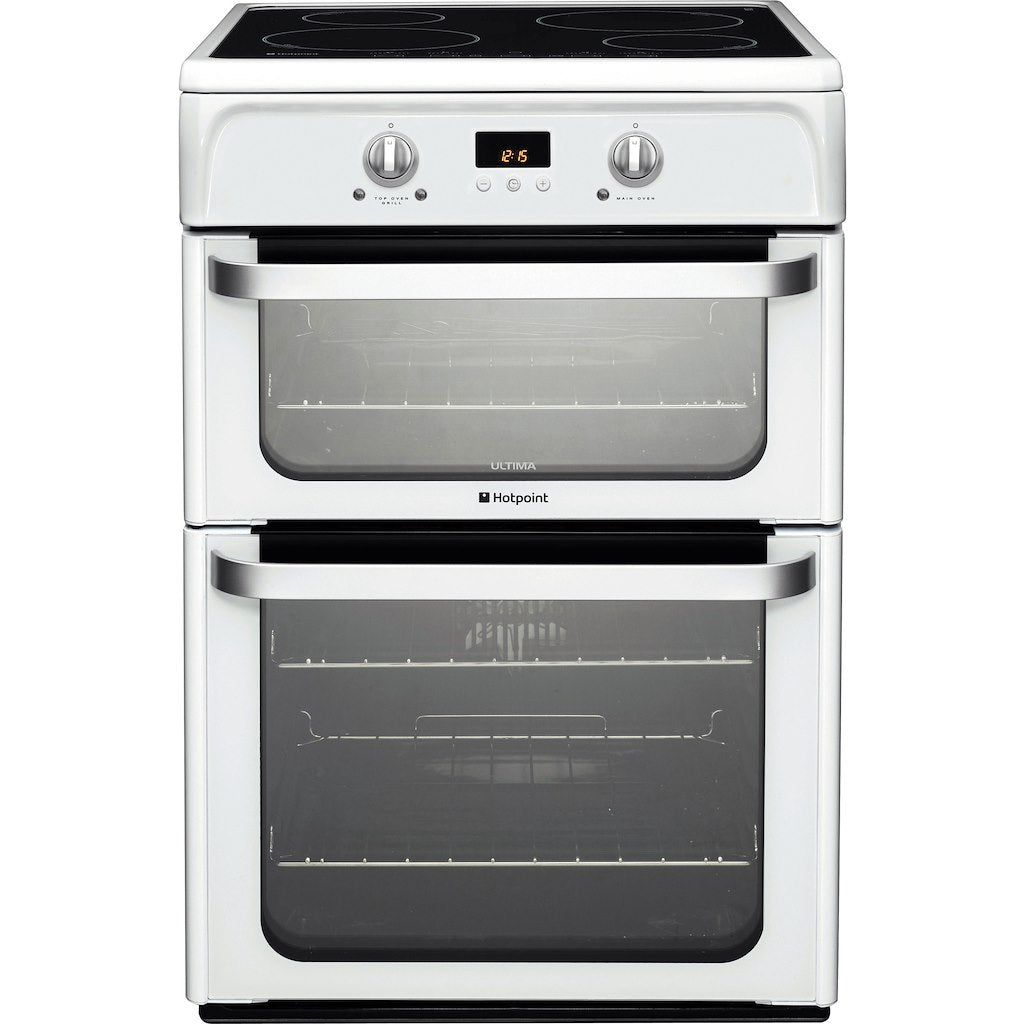 Hotpoint electric freestanding double cooker: 60cm